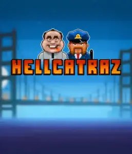 Увлекательный скриншот игры Hellcatraz slot от Relax Gaming, демонстрирующий яркую графику и уникальные механики игры. Исследуйте приключение вдохновленных Alcatraz игровых автоматов с иконками вроде охранников, заключенных и ключей.